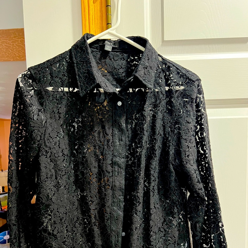 J CREW lace top